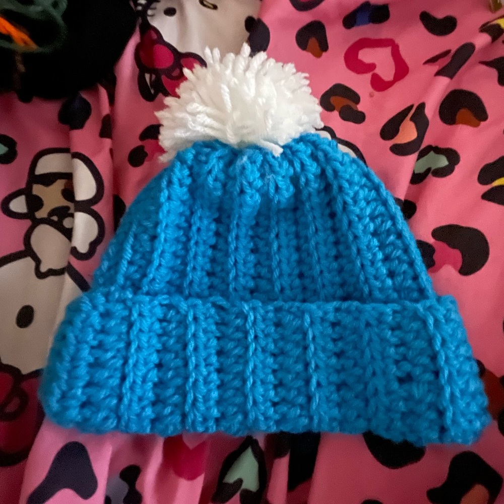 BABY HAT crocheted by me